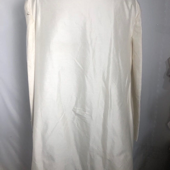 - Mens White Embellished Kurta with Pants - Picture 8 of 11